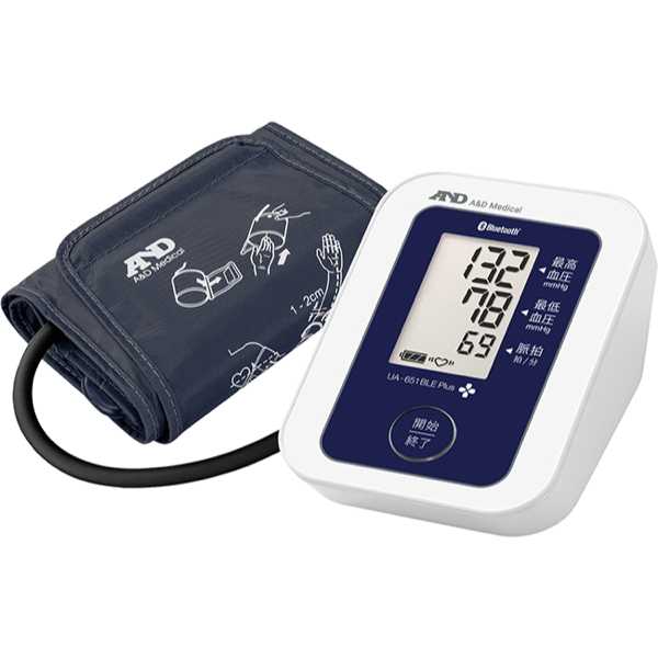 A&D Wireless Blood Pressure Monitor UA-651BLE