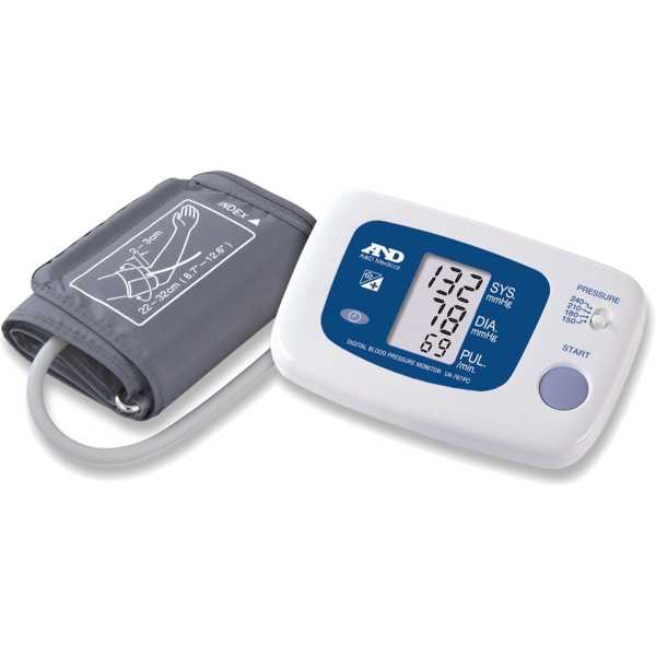 A&D UA767F Upper Arm Blood Pressure Monitor IBH Detection & 60 Reading  Memory