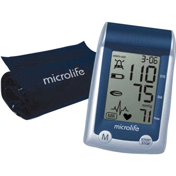 Microlife AfibB3 Thermoretracted Blood Pressure Monitor + Pulso 100  Portable Pulse Oximeter Free