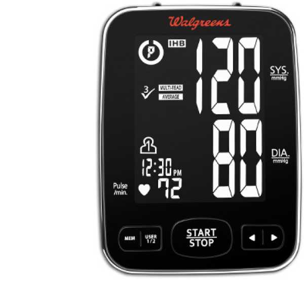 Walgreens Premium Arm Blood Pressure Monitor - Each