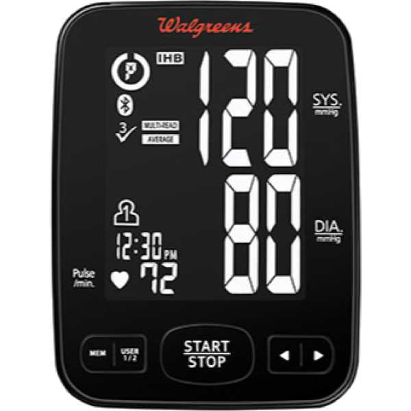 WGNBPA-240BT  Walgreens Blood Pressure Monitors